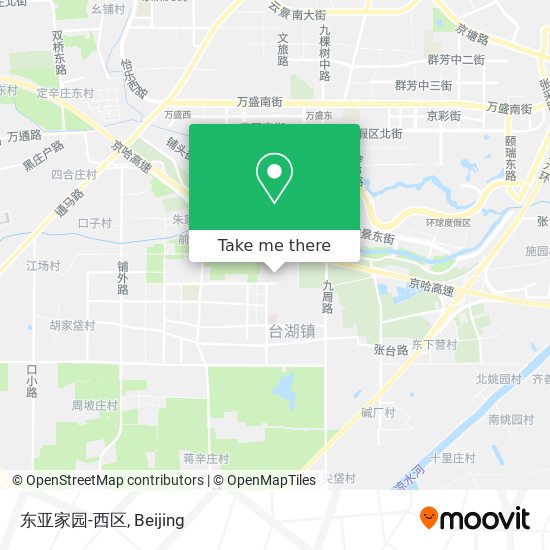 东亚家园-西区 map