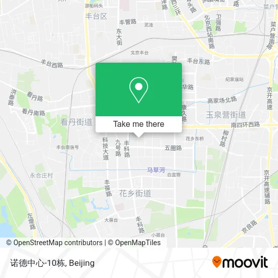 诺德中心-10栋 map