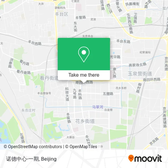 诺德中心-一期 map
