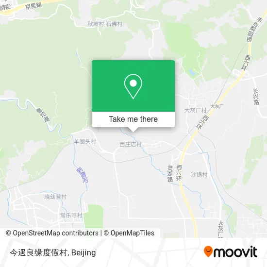 今遇良缘度假村 map