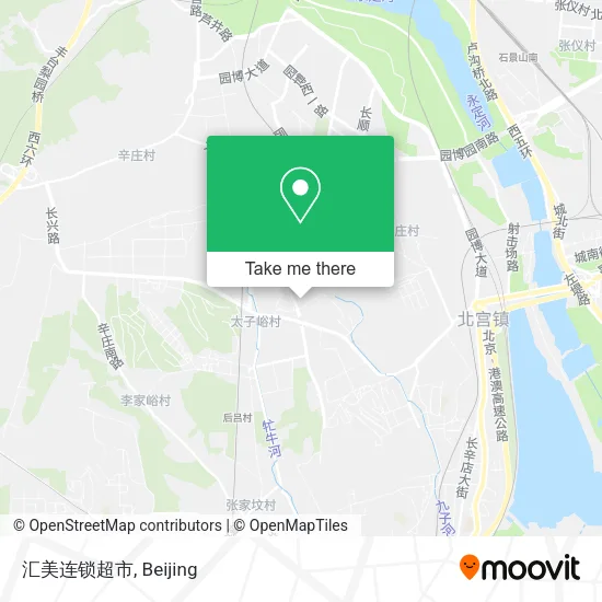 汇美连锁超市 map