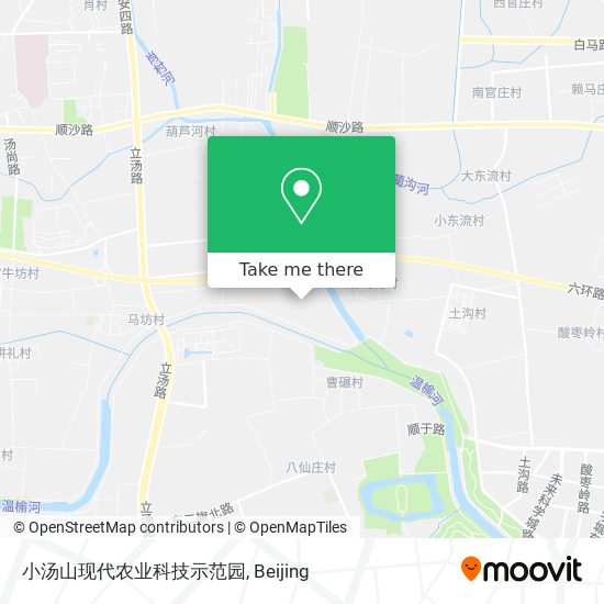 小汤山现代农业科技示范园 map