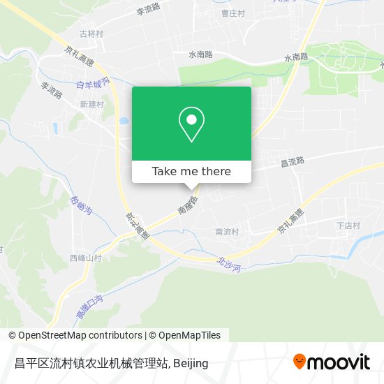 昌平区流村镇农业机械管理站 map