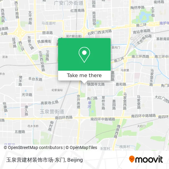 玉泉营建材装饰市场-东门 map