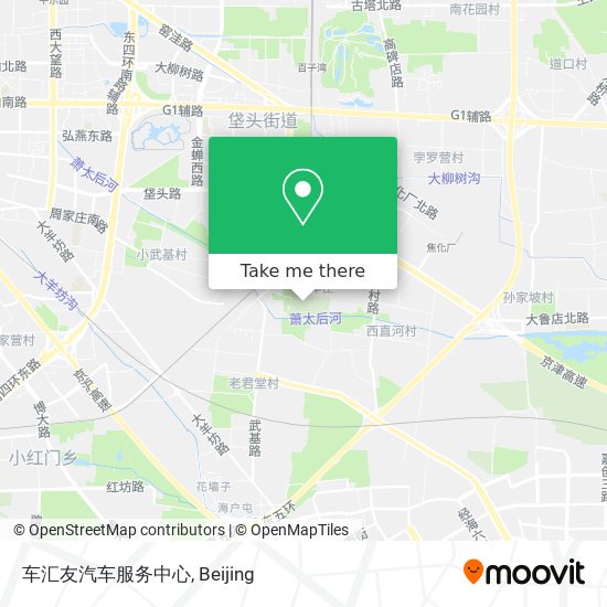 车汇友汽车服务中心 map