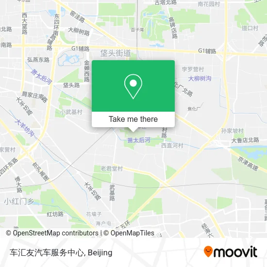 车汇友汽车服务中心 map