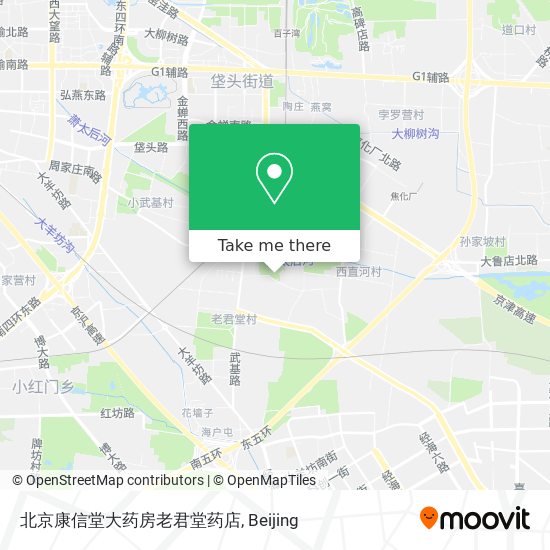 北京康信堂大药房老君堂药店 map