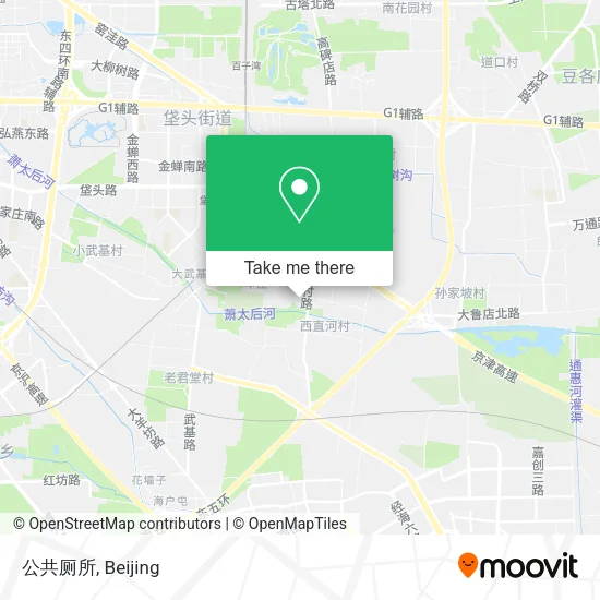 公共厕所 map
