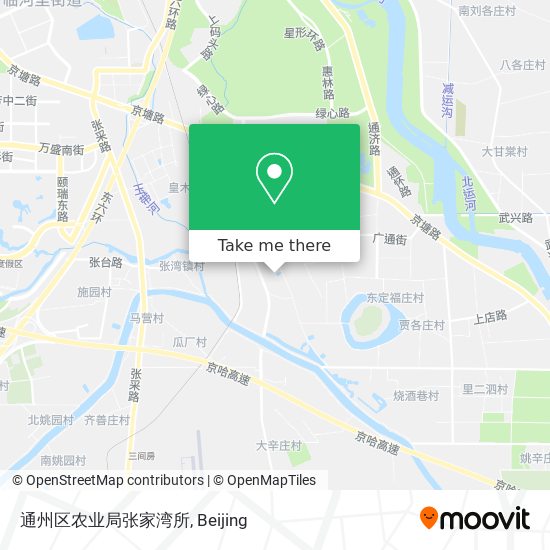 通州区农业局张家湾所 map