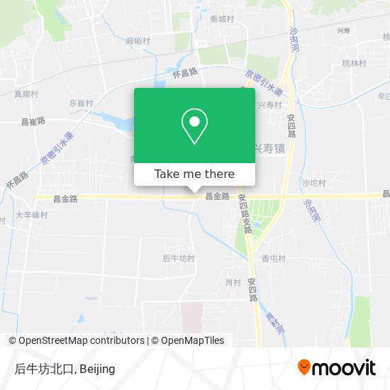 后牛坊北口 map