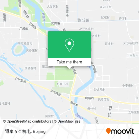通泰五金机电 map