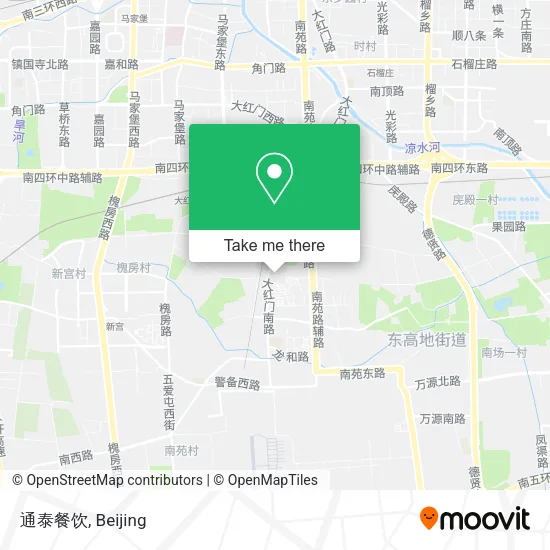 通泰餐饮 map
