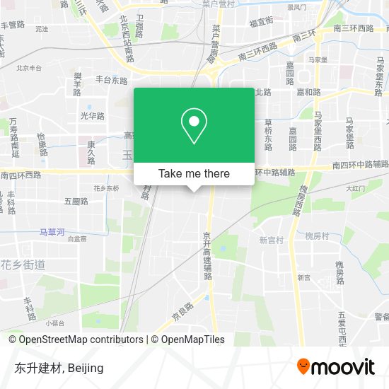 东升建材 map