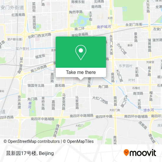 晨新园17号楼 map