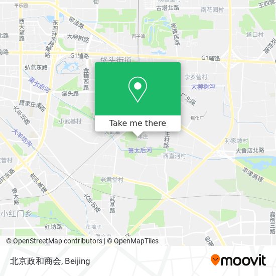 北京政和商会 map