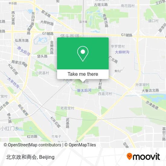 北京政和商会 map