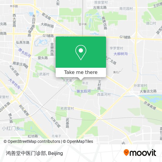 鸿善堂中医门诊部 map
