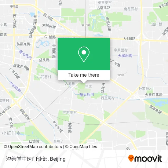 鸿善堂中医门诊部 map