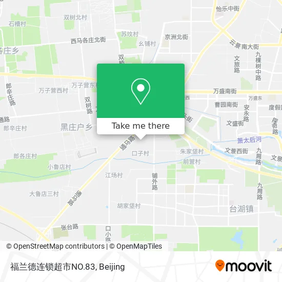 福兰德连锁超市NO.83 map