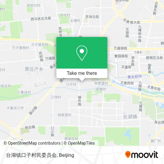 台湖镇口子村民委员会 map