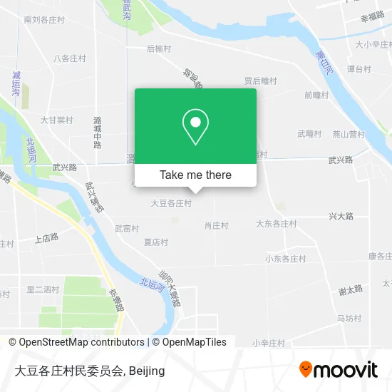 大豆各庄村民委员会 map