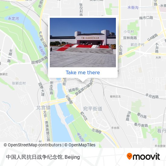 中国人民抗日战争纪念馆 map