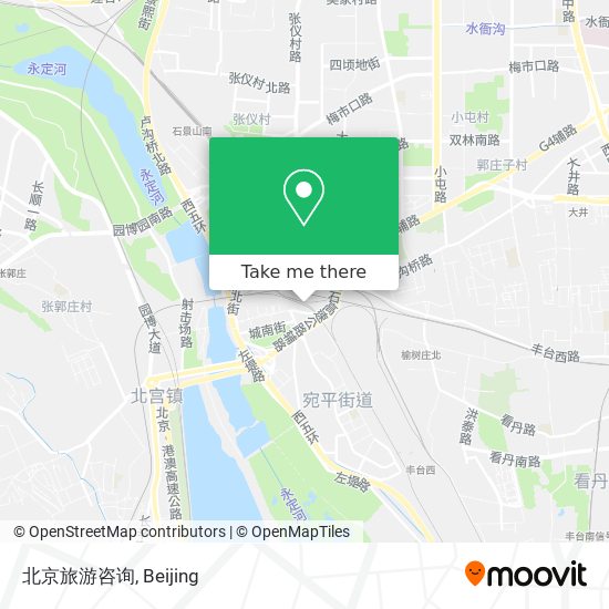北京旅游咨询 map