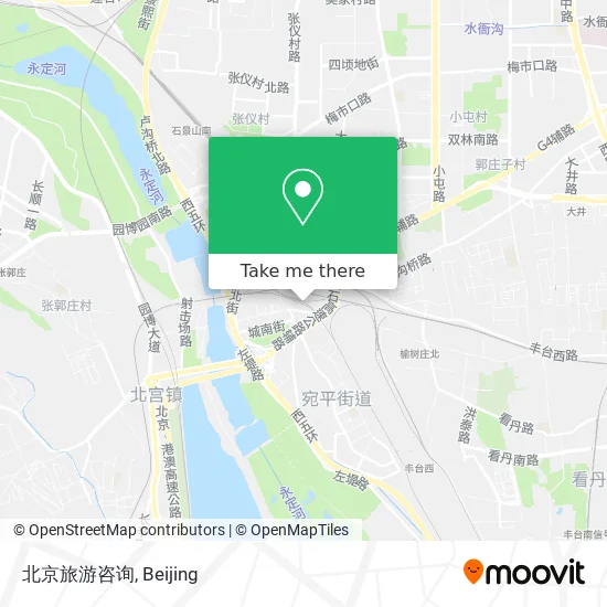 北京旅游咨询 map