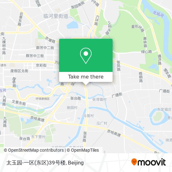 太玉园-一区(东区)39号楼 map