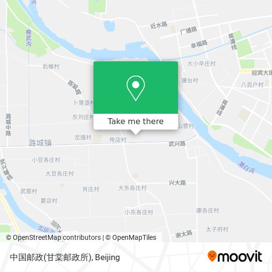 中国邮政(甘棠邮政所) map