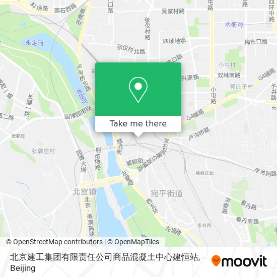 北京建工集团有限责任公司商品混凝土中心建恒站 map