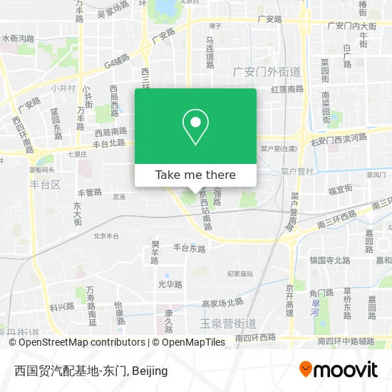 西国贸汽配基地-东门 map