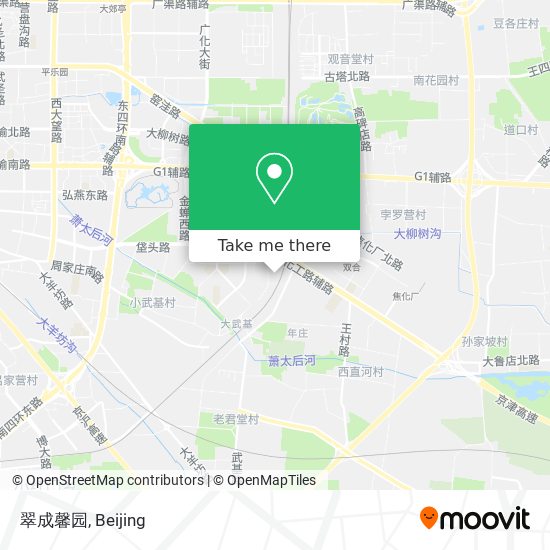 翠成馨园 map