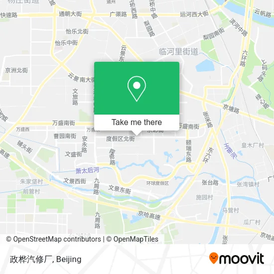 政桦汽修厂 map
