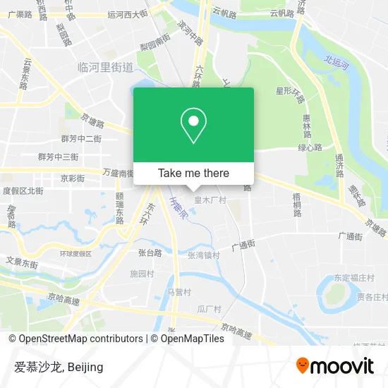 爱慕沙龙 map