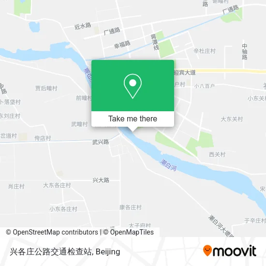 兴各庄公路交通检查站 map