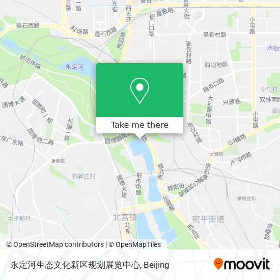 永定河生态文化新区规划展览中心 map