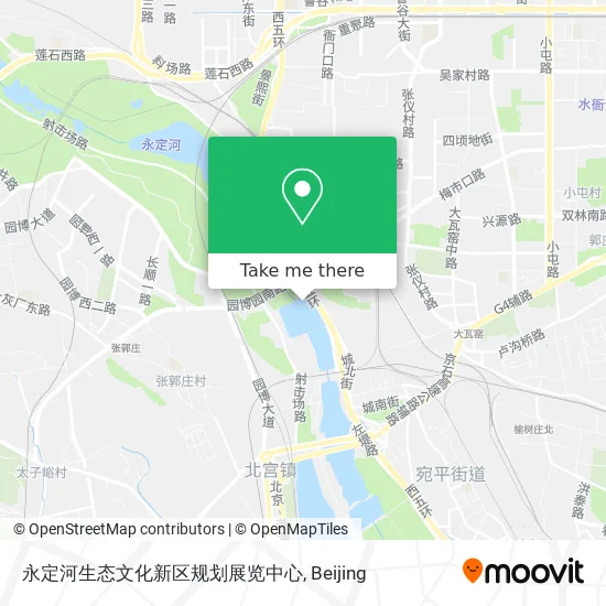 永定河生态文化新区规划展览中心 map