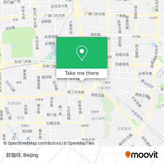 群咖啡 map