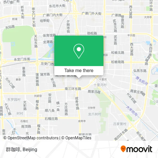群咖啡 map