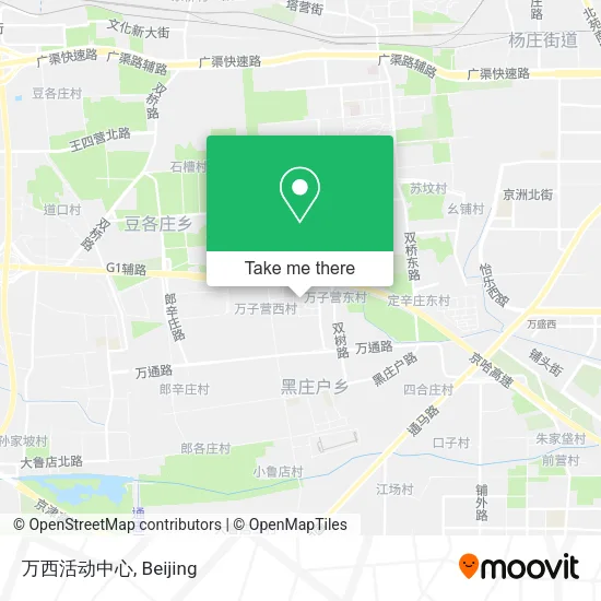 万西活动中心 map