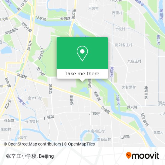 张辛庄小学校 map