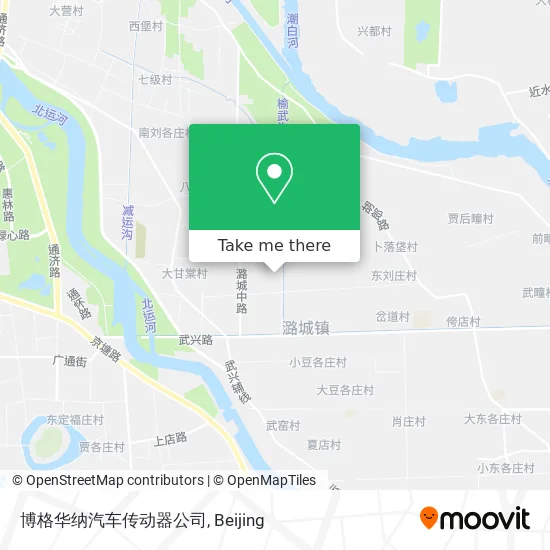 博格华纳汽车传动器公司 map
