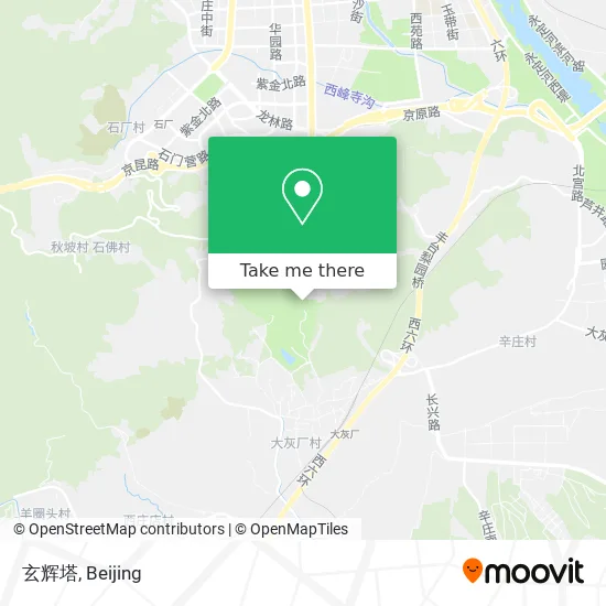 玄辉塔 map