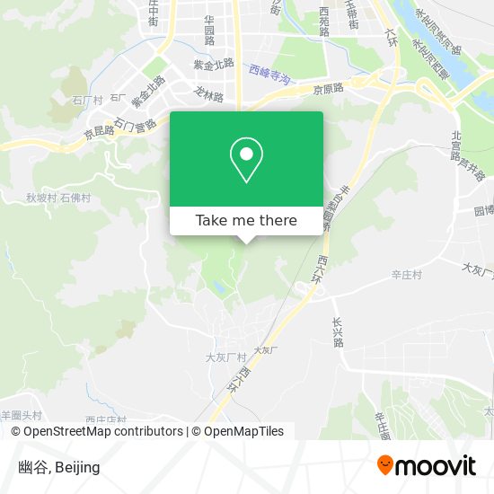 幽谷 map