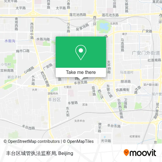 丰台区城管执法监察局 map