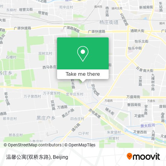 温馨公寓(双桥东路) map
