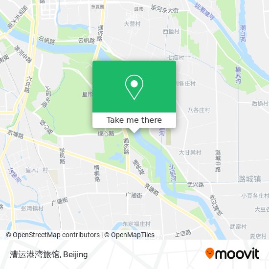 漕运港湾旅馆 map
