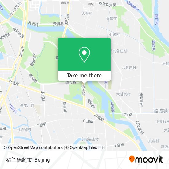 福兰德超市 map