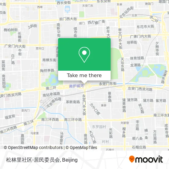 松林里社区-居民委员会 map